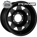 PDW OUTBACK SATIN BLACK 15x7 6/139.7  P10 WHEEL
