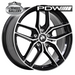 PDW ROTARY BLACK MACHINED 16x7 5/114.3  P40 WHEEL