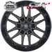 CSA RAZORBACK SATIN BLACK 17x9 6/139.7  P20 WHEEL