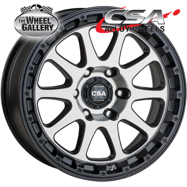CSA RECOIL FULL MACHINED 17x8.5 6/139.7  P20 WHEEL