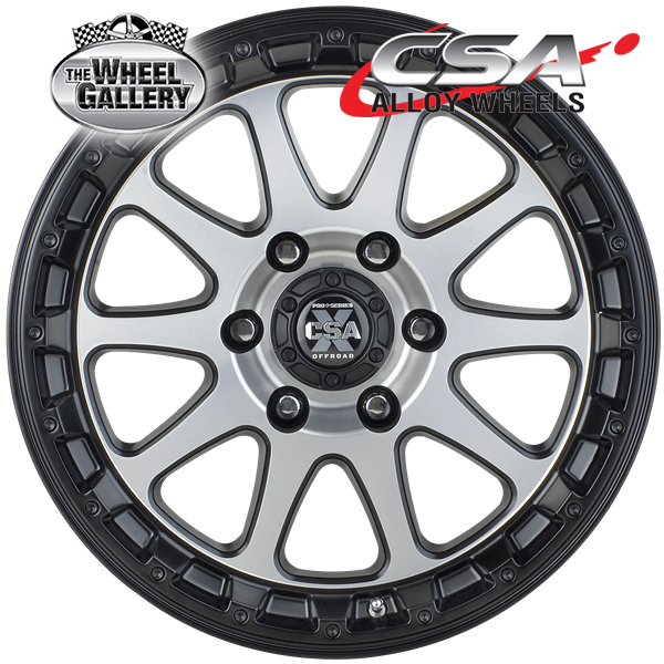CSA RECOIL FULL MACHINED 17x8.5 6/139.7  P20 WHEEL