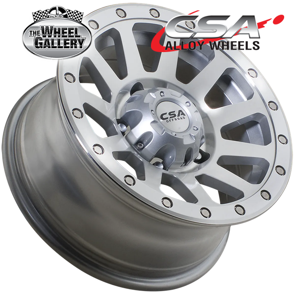 CSA RIDGELINE FULL MACHINED 15x7 5/139.7  P0 WHEEL