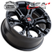 CSA RT PRO SATIN BLACK 17x8 6/139.7  P20 WHEEL