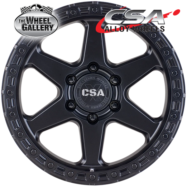 CSA SANDSTORM FULL MACHINED 17x9 6/139.7  P20 WHEEL