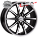 CSA SAVANNA GUNMETAL BLACK MACHINED FACE 15x6 4/100  P45 WHEEL