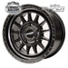 SNIPER WHEELS BALLISTIC HYPER BLACK 9 5/150.00 PP25 WHEEL