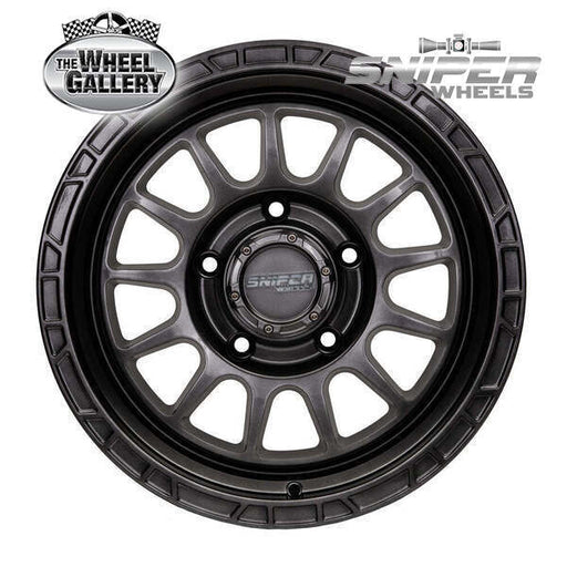 SNIPER WHEELS BALLISTIC HYPER BLACK 9 5/150.00 PP25 WHEEL