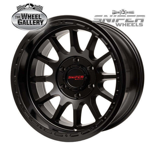 SNIPER WHEELS BLAST DF MATT BLACK 9 5/150.00 PN59 WHEEL