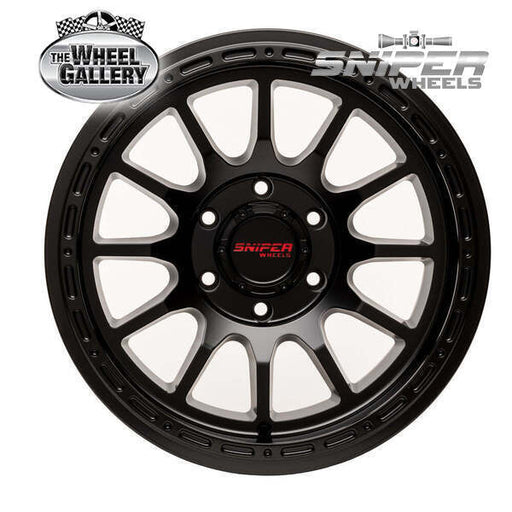 SNIPER WHEELS BLAST DF MATT BLACK 9 5/150.00 PN59 WHEEL