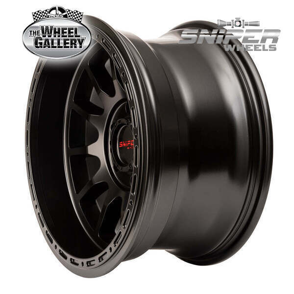 SNIPER WHEELS BLAST DF MATT BLACK 9 5/150.00 PN59 WHEEL