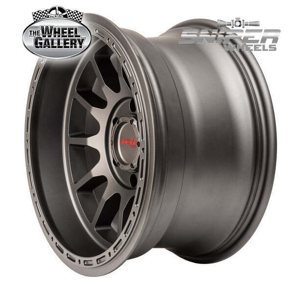 SNIPER WHEELS BLAST DF MATT GUN METALLIC 9 5/150.00 PN59 WHEEL