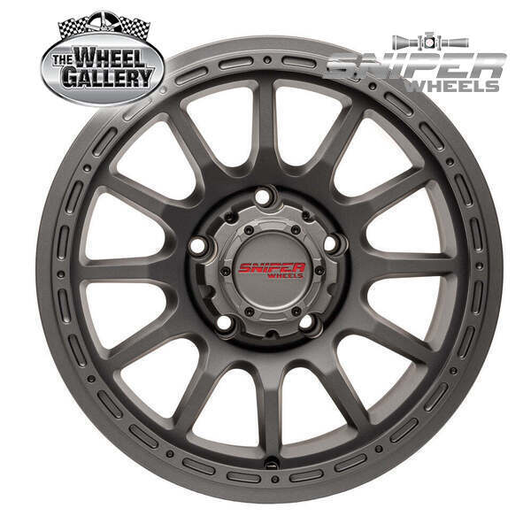 SNIPER WHEELS BLAST DF MATT GUN METALLIC 9 5/150.00 PN59 WHEEL