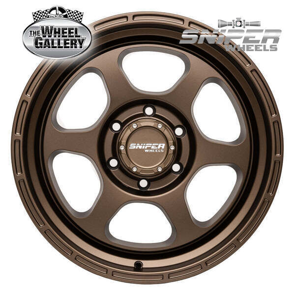 SNIPER WHEELS FRONTLINE MATT BRONZE 9 5/150.00 PP20 WHEEL