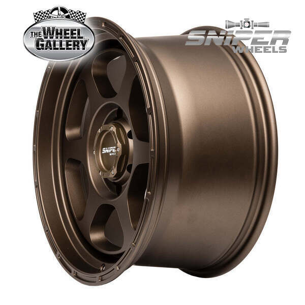 SNIPER WHEELS FRONTLINE MATT BRONZE 9 5/150.00 PP20 WHEEL