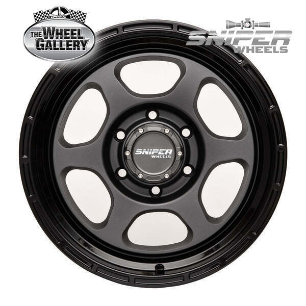 SNIPER WHEELS FRONTLINE MGM/GBL 9 5/150.00 PN12 WHEEL