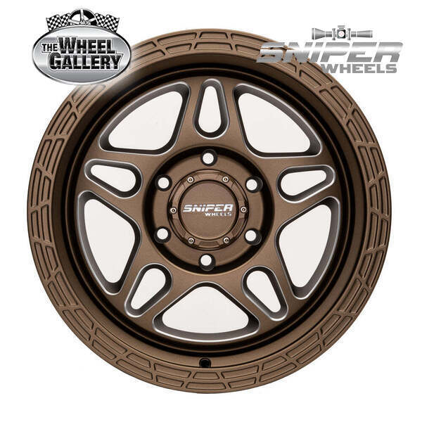 SNIPER WHEELS MILLRAD BRONZE 9 5/150.00 PN12 WHEEL