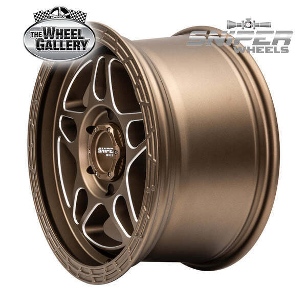 SNIPER WHEELS MILLRAD BRONZE 9 5/150.00 PN12 WHEEL