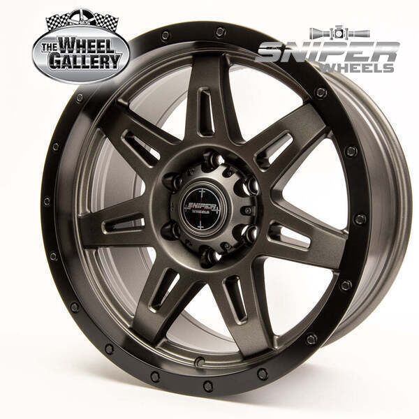 SNIPER WHEELS RECOIL MGM/BL 8.5 6/139.70 PP20 WHEEL