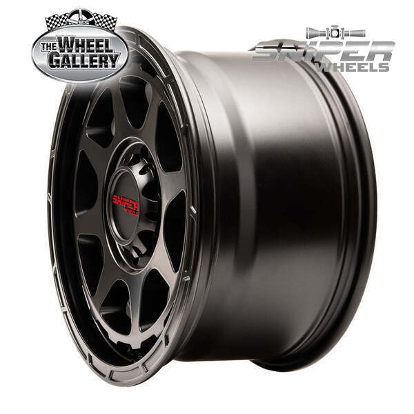 SNIPER WHEELS TRACER MATT BLACK 9 5/150.00 PP35 WHEEL