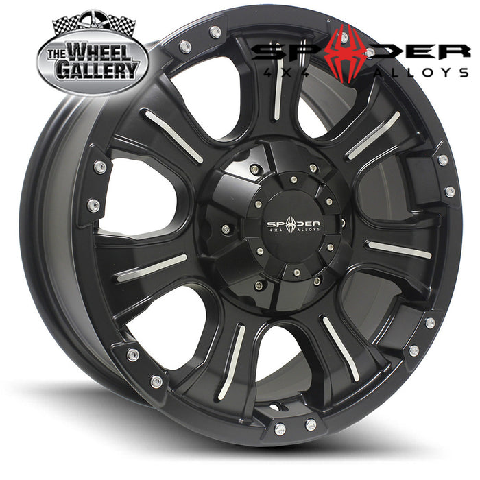 Spyder 4X4 SP-06 16'' Wheels