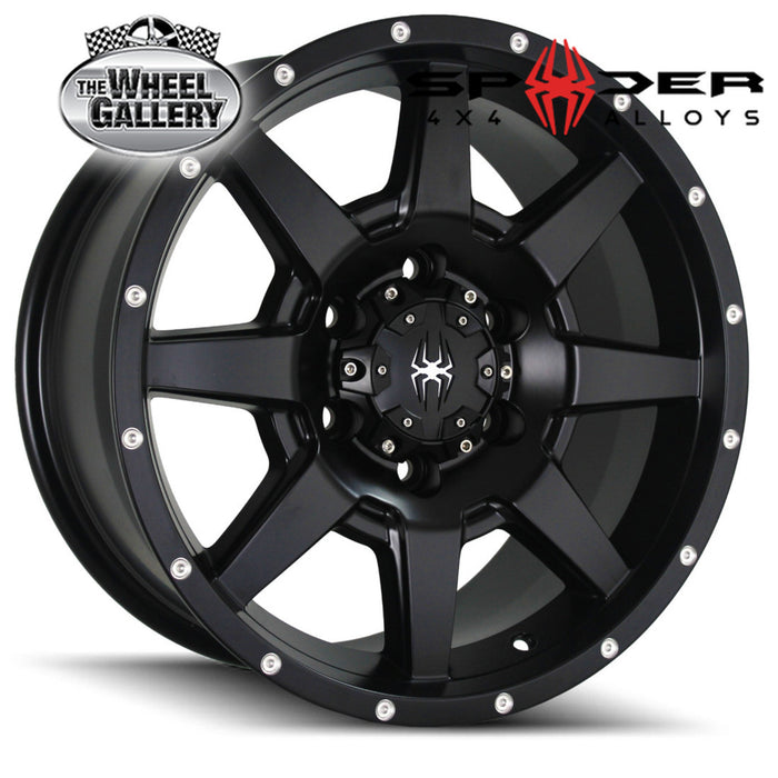 Spyder 4X4 TITAN V2 17'' Wheels