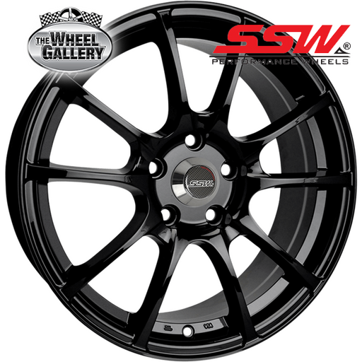 SSW CHALLENGE BLACK 15x6.5 5/114.3  P38P WHEEL