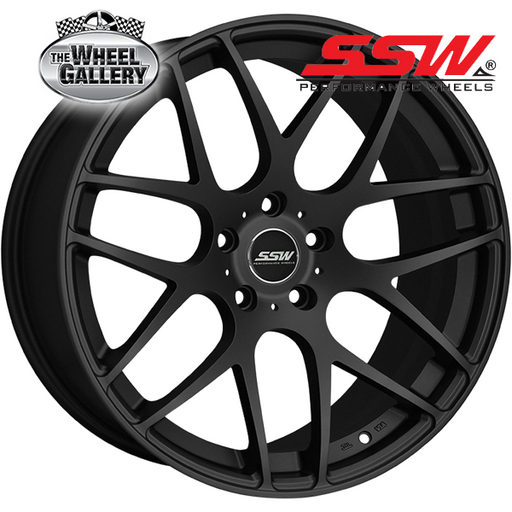 SSW MSPEC BLACK MATT 20x8.5 5/114.3  P35P WHEEL