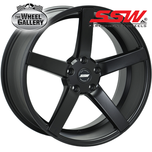 SSW STELLA 2 BLACK MATT 20x8.5 5/120  P40P WHEEL