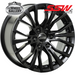 SSW ULTIMATE BLACK MATT 17x8 6/130  P30P WHEEL