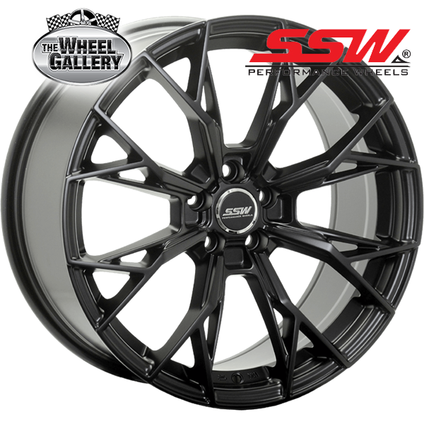 SSW WAKEFIELD BLACK MATT 18x8.5 5/114.3  P35P WHEEL