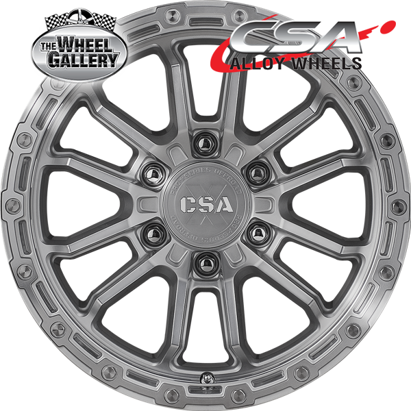 CSA THOR FULL MACHINED 17x9 6/139.7  P20 WHEEL