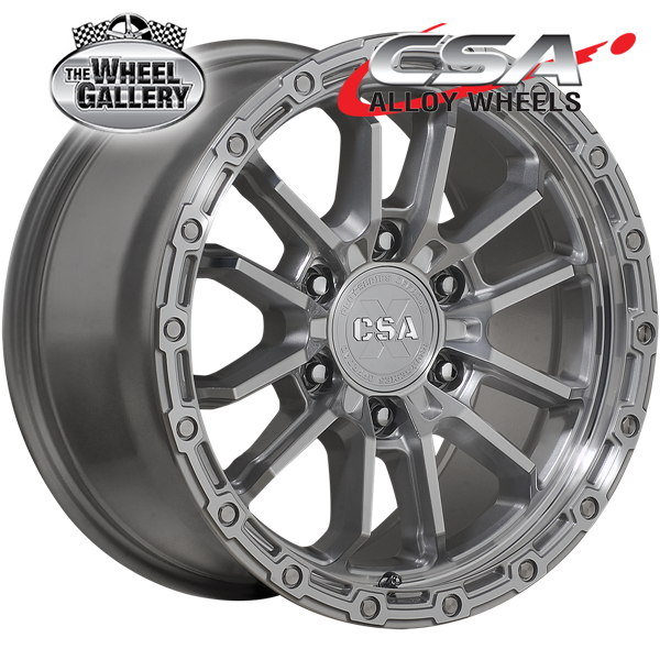 CSA THOR FULL MACHINED 17x9 6/139.7  P20 WHEEL
