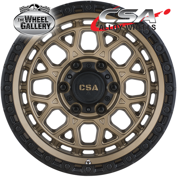 CSA THUNDER FULL MACHINED 17x9 6/139.7  P0 WHEEL