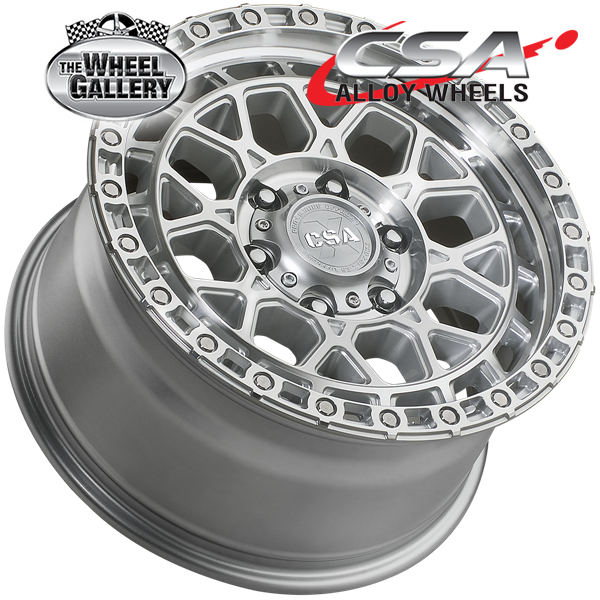 CSA THUNDER FULL MACHINED 17x9 6/139.7  P0 WHEEL