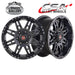 CSA WARFARE SATIN BLACK 17x8 6/139.7  P35 WHEEL