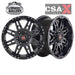 CSA WARFARE SATIN BLACK 17x8 6/139.7  P35 WHEEL