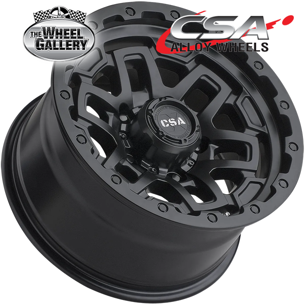 CSA WRATH SATIN BLACK 17x9 5/150  N12 WHEEL