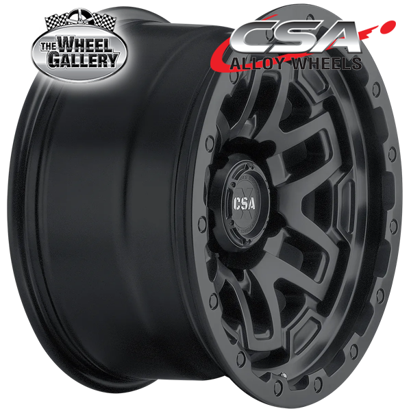 CSA WRATH SATIN BLACK 17x9 5/150  N12 WHEEL