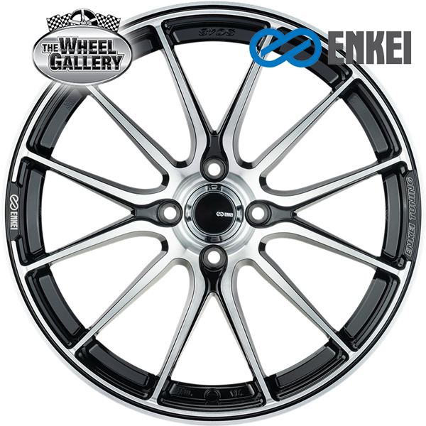 Enkei SC48 Gloss Black Full Polish 15'' 17'' Wheels