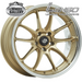 LENSO RACE-4 GOLD MIRROR LIP 18x8.5 5/114.3  +35 WHEEL