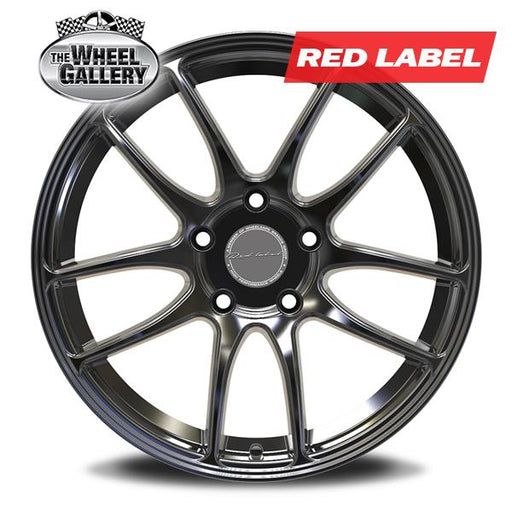 RED LABEL RD227 RED LABEL SHADOW CHROME 17x7.5 5/112  +40 WHEEL