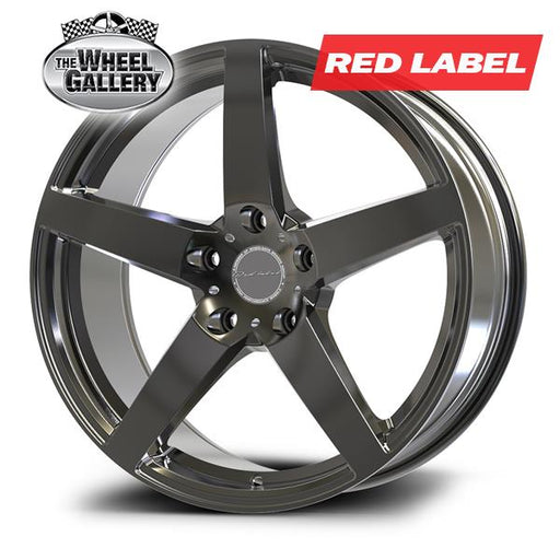 RED LABEL RD215 RED LABEL SHADOW CHROME 18x8 5/114.3  +38 WHEEL