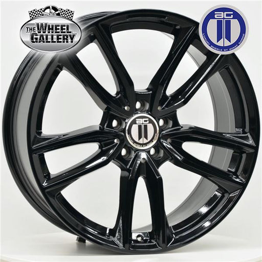 AG WHEELS AM612 BLACK 19x8 5/112  PP42 (FRONT) AND P45 WHEEL