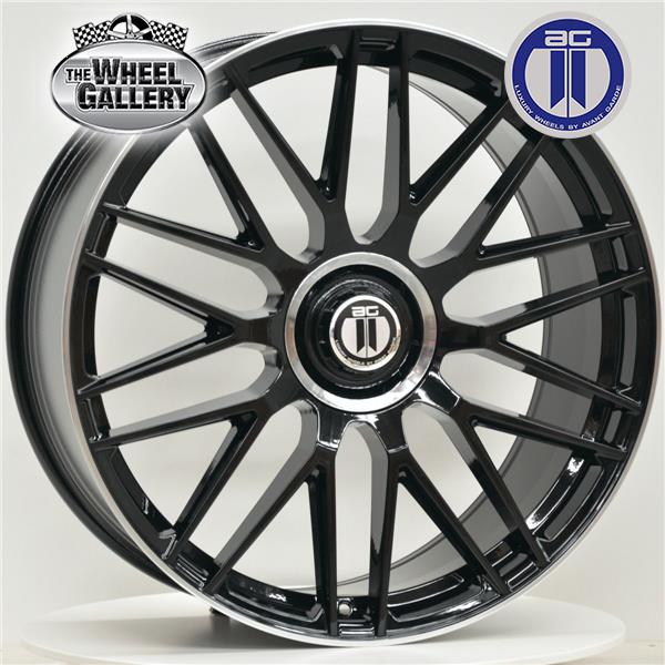 AG WHEELS AM633 BM 22x9.5 5/112  PP45 (FRONT) AND P47 WHEEL