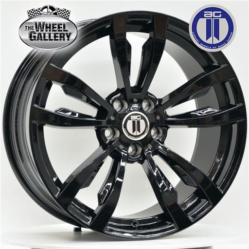 AG WHEELS F15 BLACK 20x10 5/120  PP40 (FRONT) AND P37 WHEEL