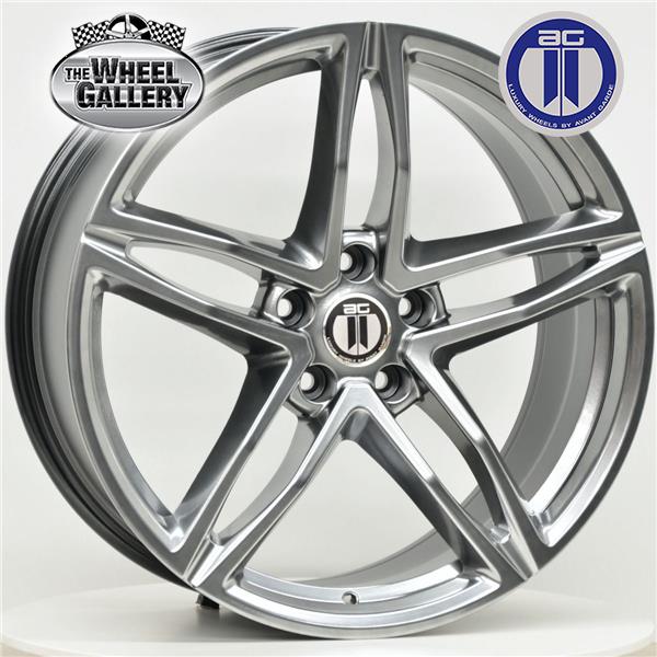AG LS-8 20 Inch Staggered ET36 Gloss Black Set of 4 Wheels — The Wheel ...