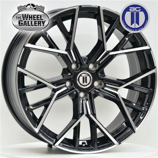 AG WHEELS M850 BM 20x8.5 5/112  PP23 (FRONT) AND P38 (REAR) WHEEL