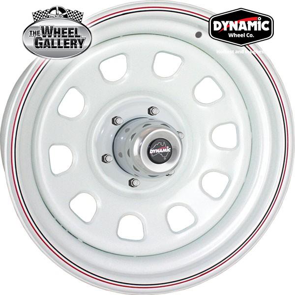 Dynamic Steel D Style 15x6 5/114.3 ET+-12 Black Wheels — The Wheel Gallery