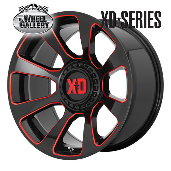 XD Wheels XD854 REACTOR 20'' Wheels
