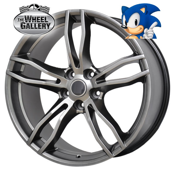 Set of Sonic VF Rapier 20x8.5-20x9.5 5/120 +36/+45 Shadow Chrome — The ...